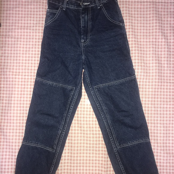 ariana dark wash painter jeans